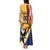 Custom Colombia Rugby Tank Maxi Dress Los Tucanes Go Champions