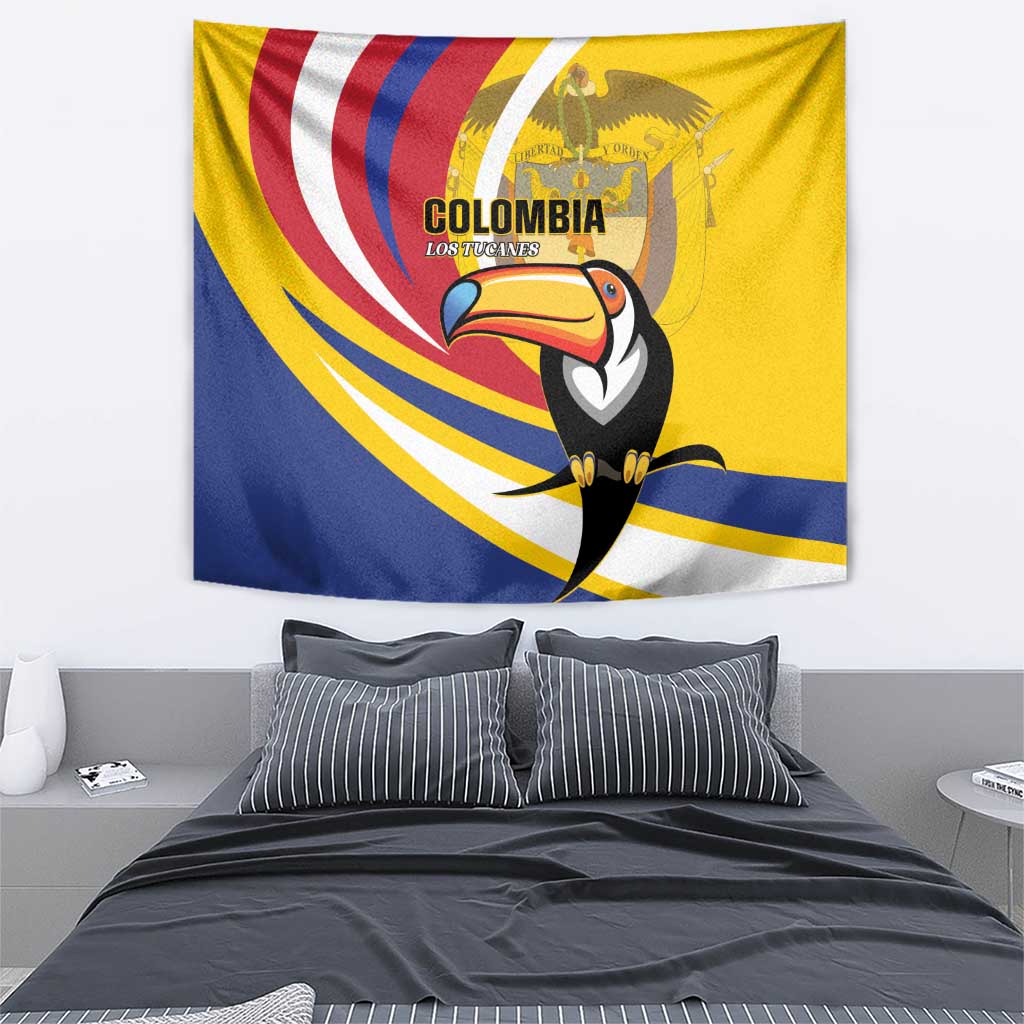 Colombia Rugby Tapestry Los Tucanes Go Champions