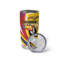 Custom Colombia Rugby Tumbler Cup Los Tucanes Go Champions