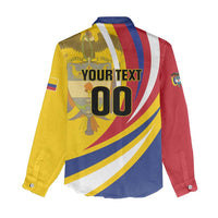 Custom Colombia Rugby Women Casual Shirt Los Tucanes Go Champions