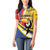 Custom Colombia Rugby Women Polo Shirt Los Tucanes Go Champions
