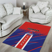 Costa Rica Rugby Area Rug Ticos Go Champions