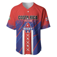 Custom Costa Rica Rugby Baseball Jersey Ticos Go Champions