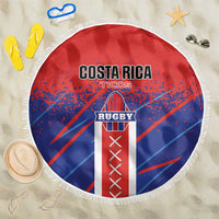 Costa Rica Rugby Beach Blanket Ticos Go Champions