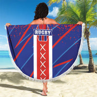Costa Rica Rugby Beach Blanket Ticos Go Champions