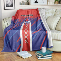 Costa Rica Rugby Blanket Ticos Go Champions