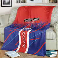 Costa Rica Rugby Blanket Ticos Go Champions