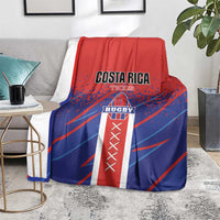 Costa Rica Rugby Blanket Ticos Go Champions