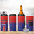 Custom Costa Rica Rugby 4 in 1 Can Cooler Tumbler Ticos Go Champions