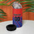 Custom Costa Rica Rugby 4 in 1 Can Cooler Tumbler Ticos Go Champions