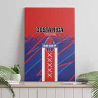 Costa Rica Rugby Canvas Wall Art Ticos Go Champions