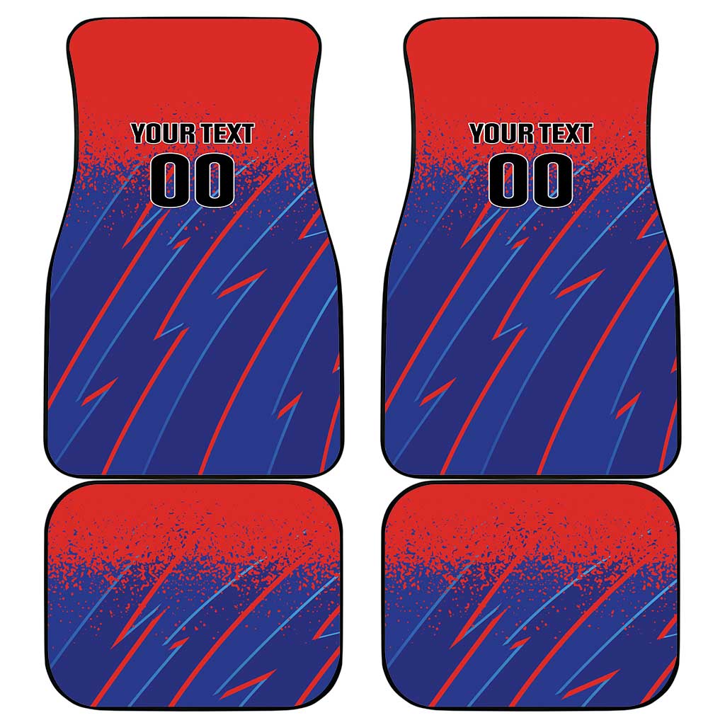 Costa Rica Rugby Car Mats Ticos Go Champions