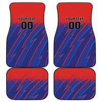 Costa Rica Rugby Car Mats Ticos Go Champions