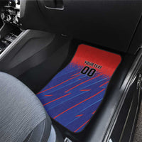 Costa Rica Rugby Car Mats Ticos Go Champions