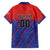 Custom Costa Rica Rugby Family Matching Short Sleeve Bodycon Dress and Hawaiian Shirt Ticos Go Champions