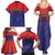 Custom Costa Rica Rugby Family Matching Summer Maxi Dress and Hawaiian Shirt Ticos Go Champions