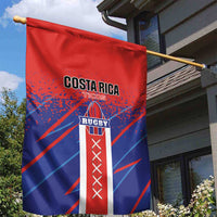 Costa Rica Rugby Garden Flag Ticos Go Champions