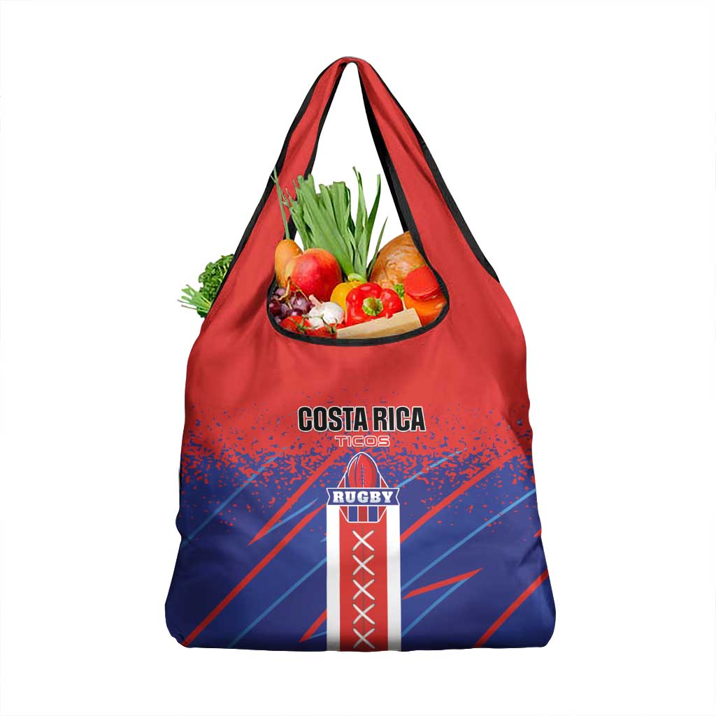 Costa Rica Rugby Grocery Bag Ticos Go Champions