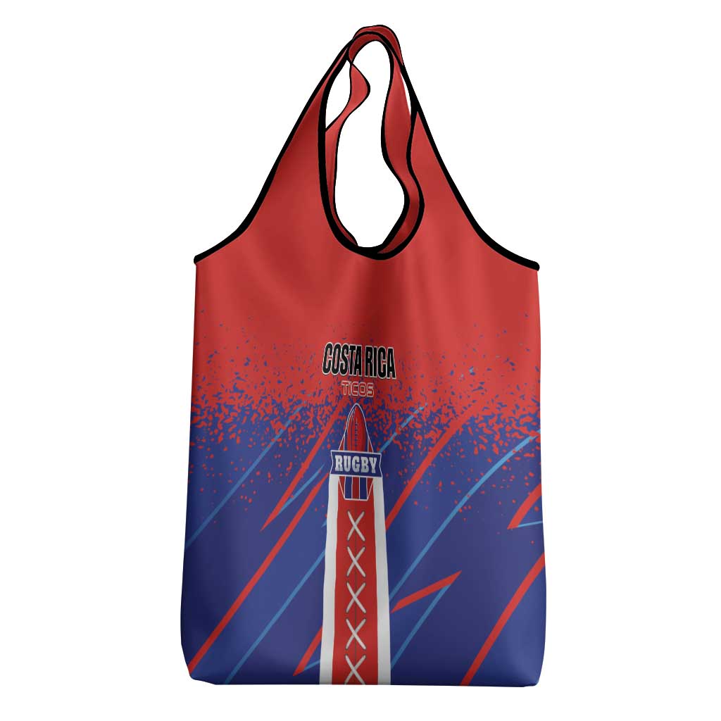 Costa Rica Rugby Grocery Bag Ticos Go Champions