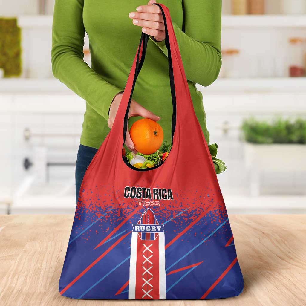 Costa Rica Rugby Grocery Bag Ticos Go Champions