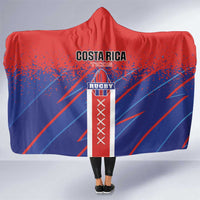 Costa Rica Rugby Hooded Blanket Ticos Go Champions
