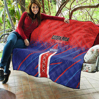 Costa Rica Rugby Quilt Ticos Go Champions
