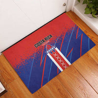 Costa Rica Rugby Rubber Doormat Ticos Go Champions