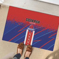 Costa Rica Rugby Rubber Doormat Ticos Go Champions