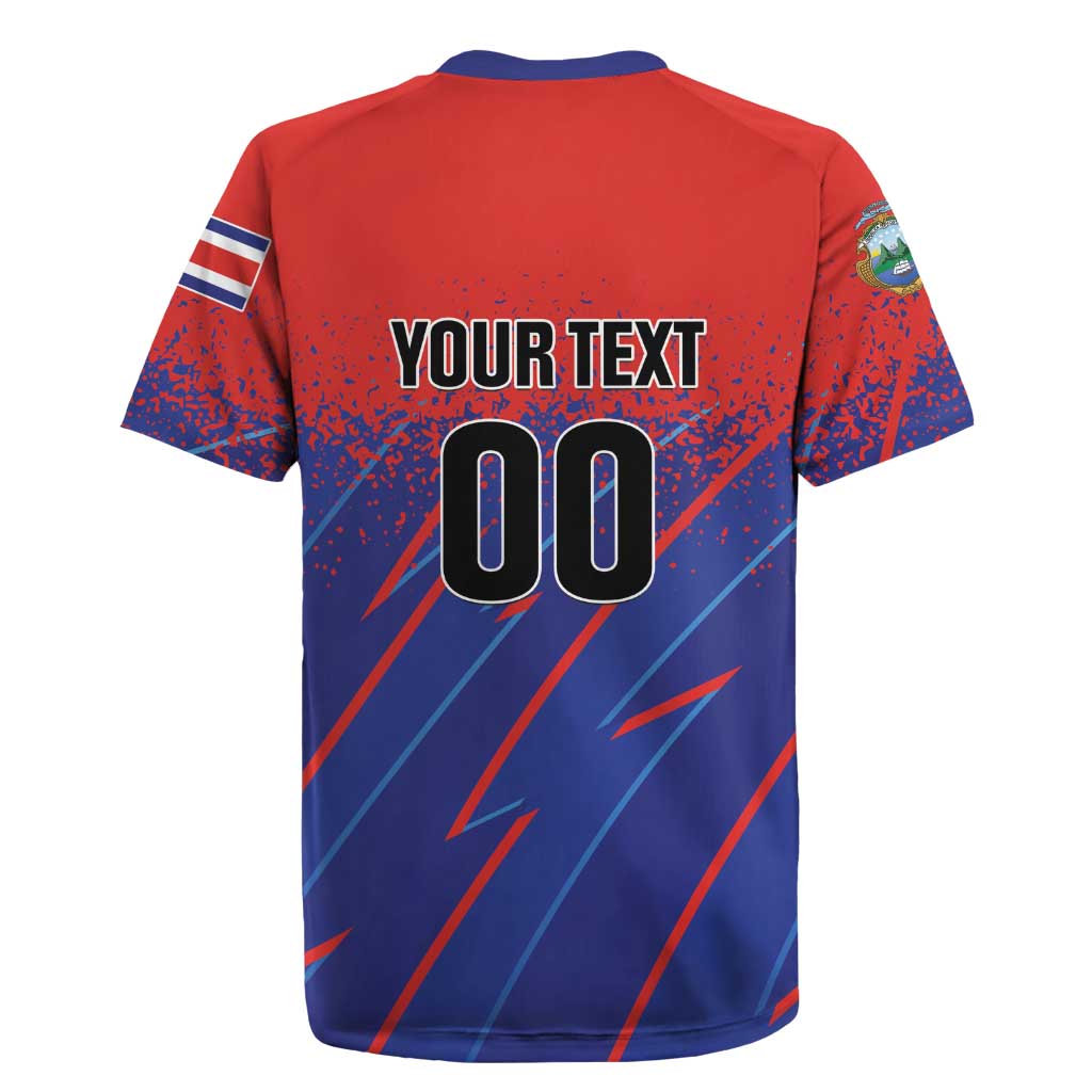 Custom Costa Rica Rugby Rugby Jersey Ticos Go Champions