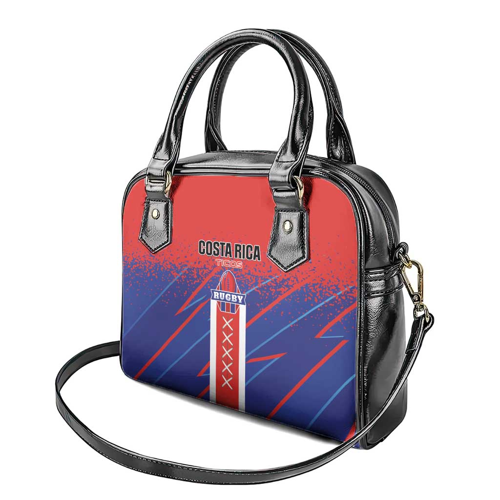 Costa Rica Rugby Shoulder Handbag Ticos Go Champions