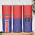 Custom Costa Rica Rugby Skinny Tumbler Ticos Go Champions
