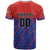 Custom Costa Rica Rugby T Shirt Ticos Go Champions