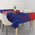 Costa Rica Rugby Tablecloth Ticos Go Champions