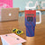 Custom Costa Rica Rugby Tumbler With Handle Ticos Go Champions