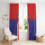 Costa Rica Rugby Window Curtain Ticos Go Champions