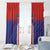 Costa Rica Rugby Window Curtain Ticos Go Champions