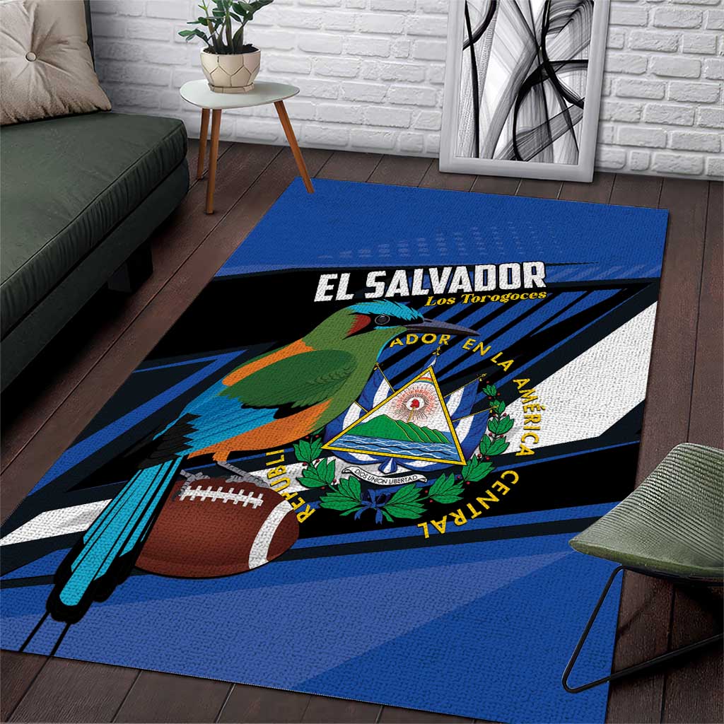 El Salvador Rugby Area Rug Los Torogoces Go Champions