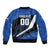 Custom El Salvador Rugby Bomber Jacket Los Torogoces Go Champions