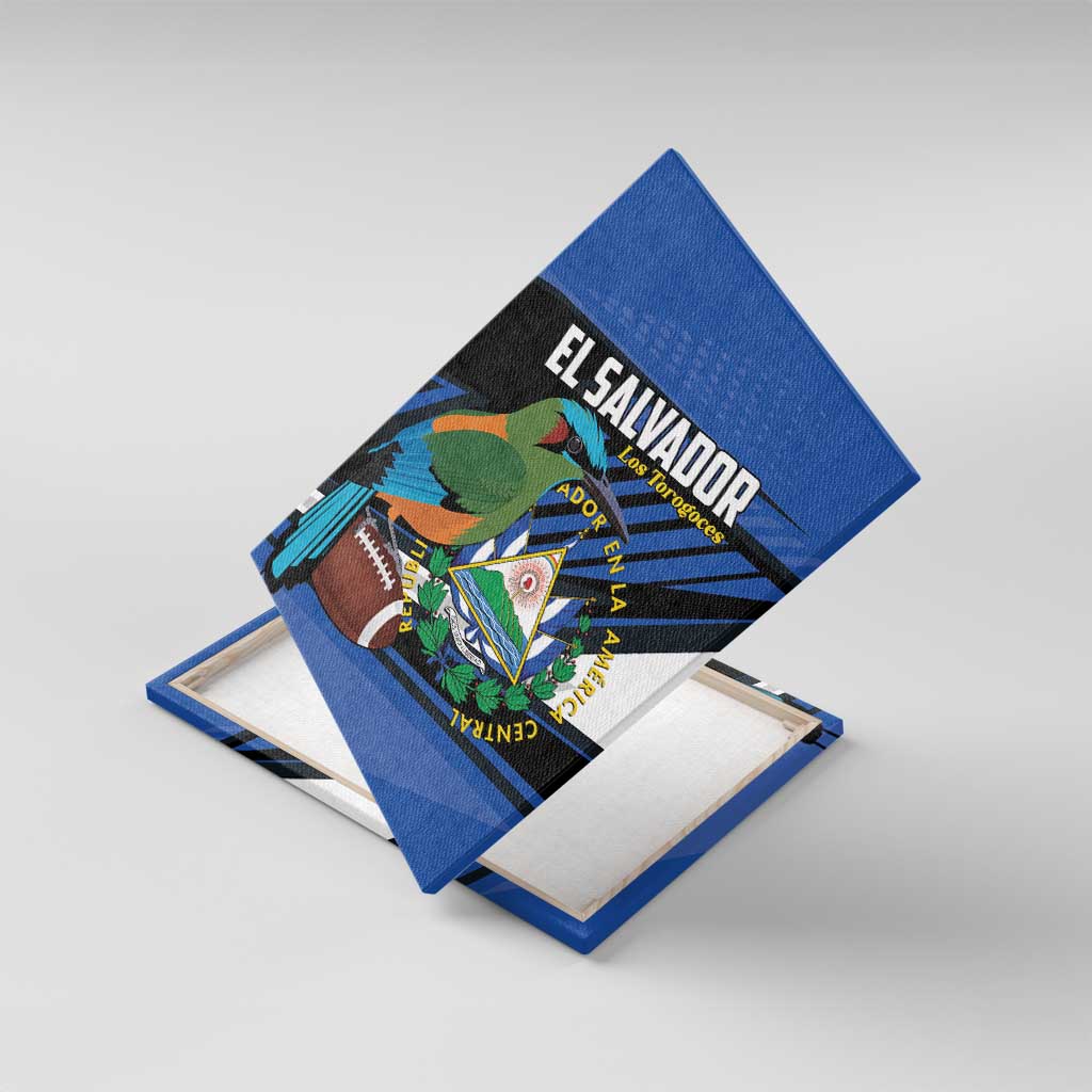 El Salvador Rugby Canvas Wall Art Los Torogoces Go Champions