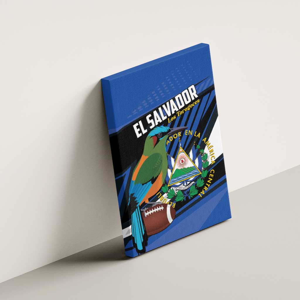El Salvador Rugby Canvas Wall Art Los Torogoces Go Champions