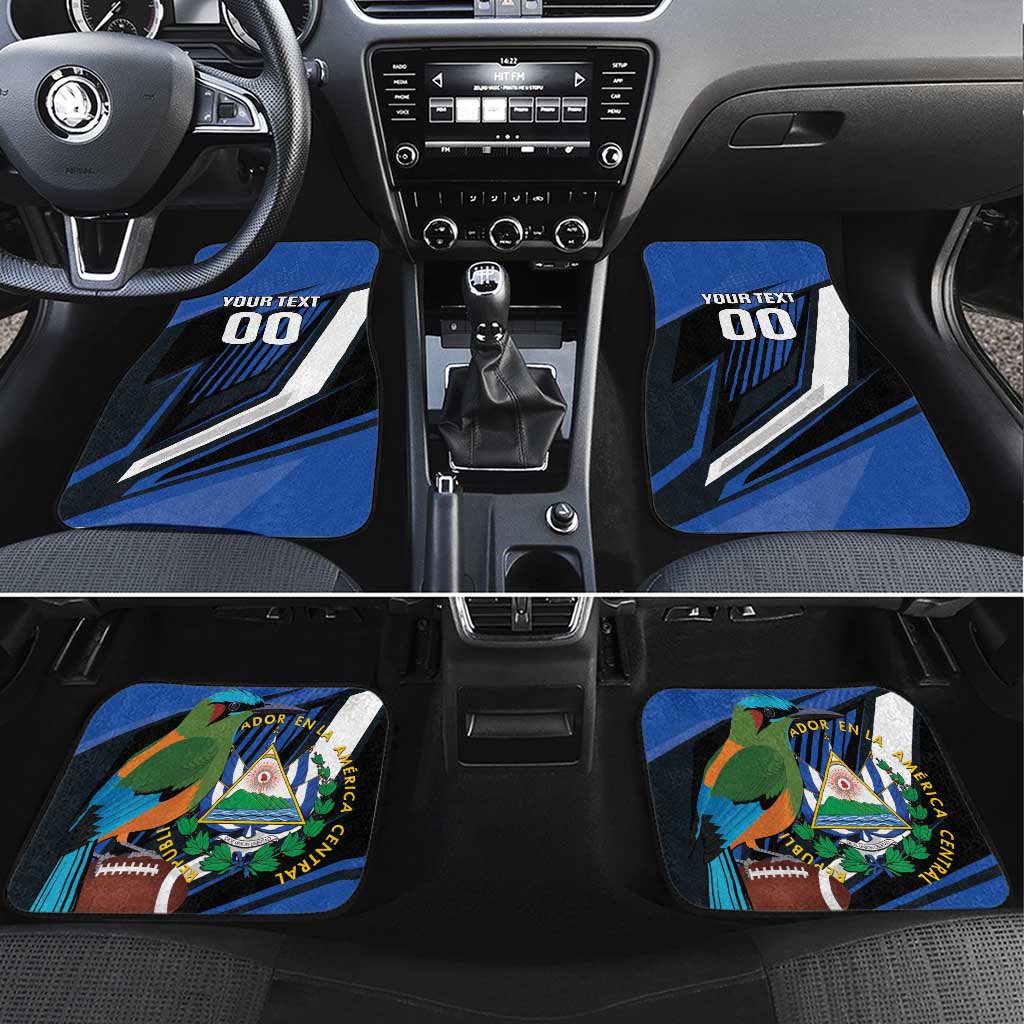 El Salvador Rugby Car Mats Los Torogoces Go Champions