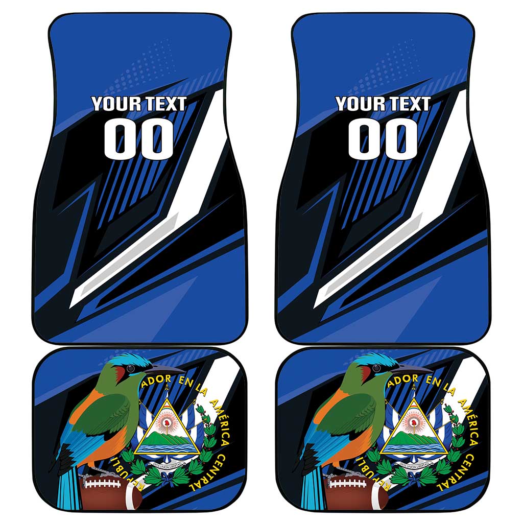 El Salvador Rugby Car Mats Los Torogoces Go Champions