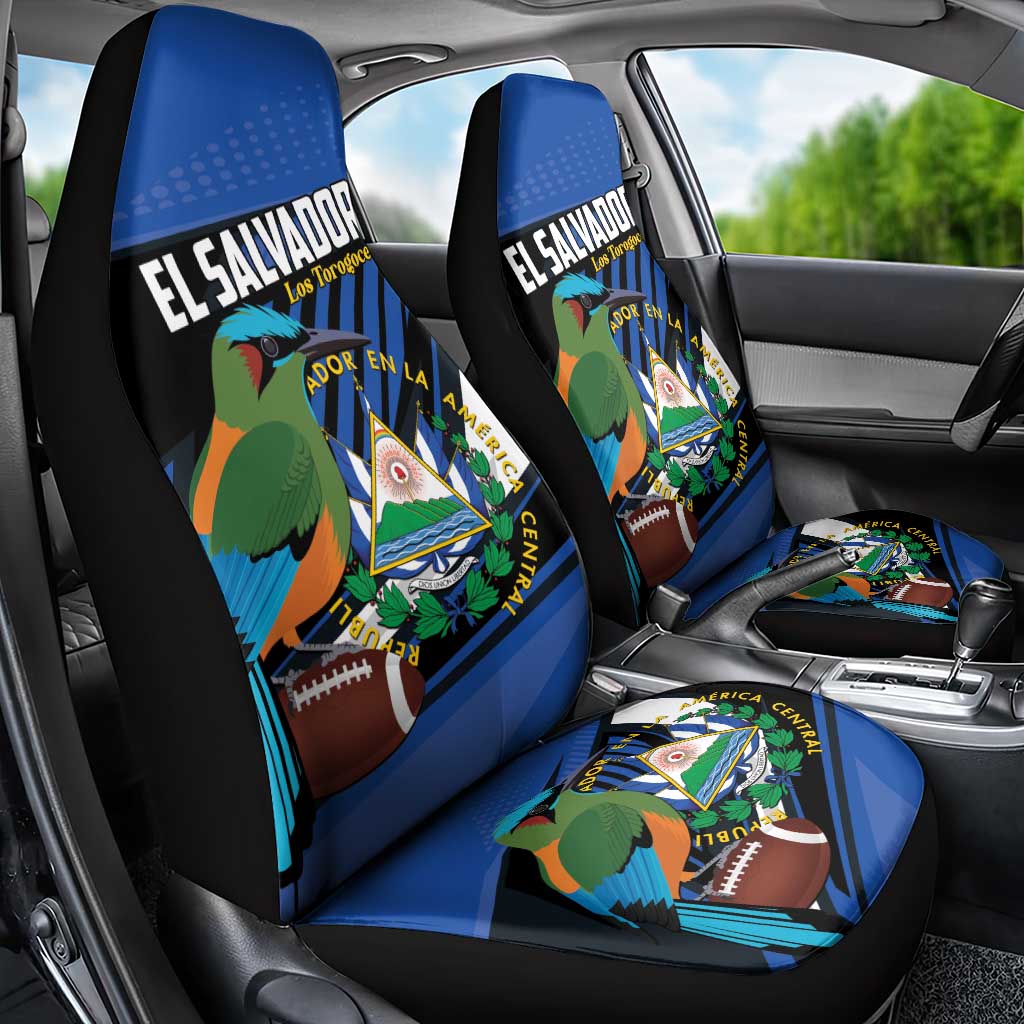 El Salvador Rugby Car Seat Cover Los Torogoces Go Champions