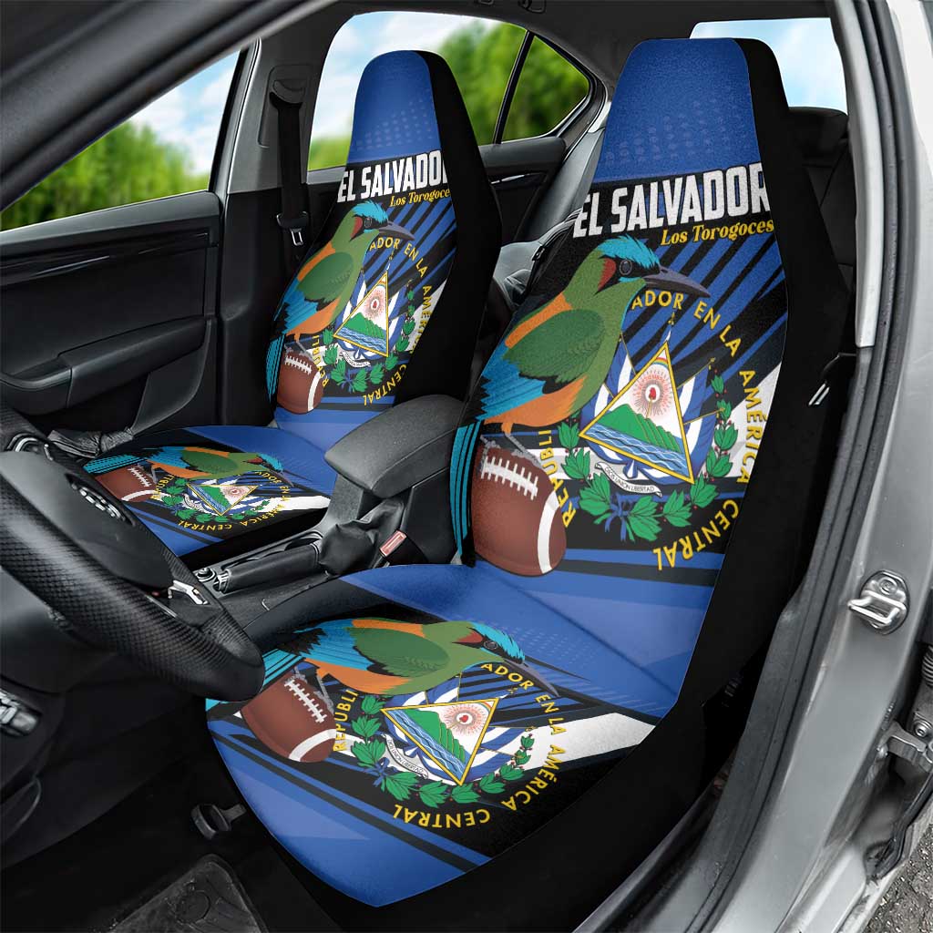 El Salvador Rugby Car Seat Cover Los Torogoces Go Champions