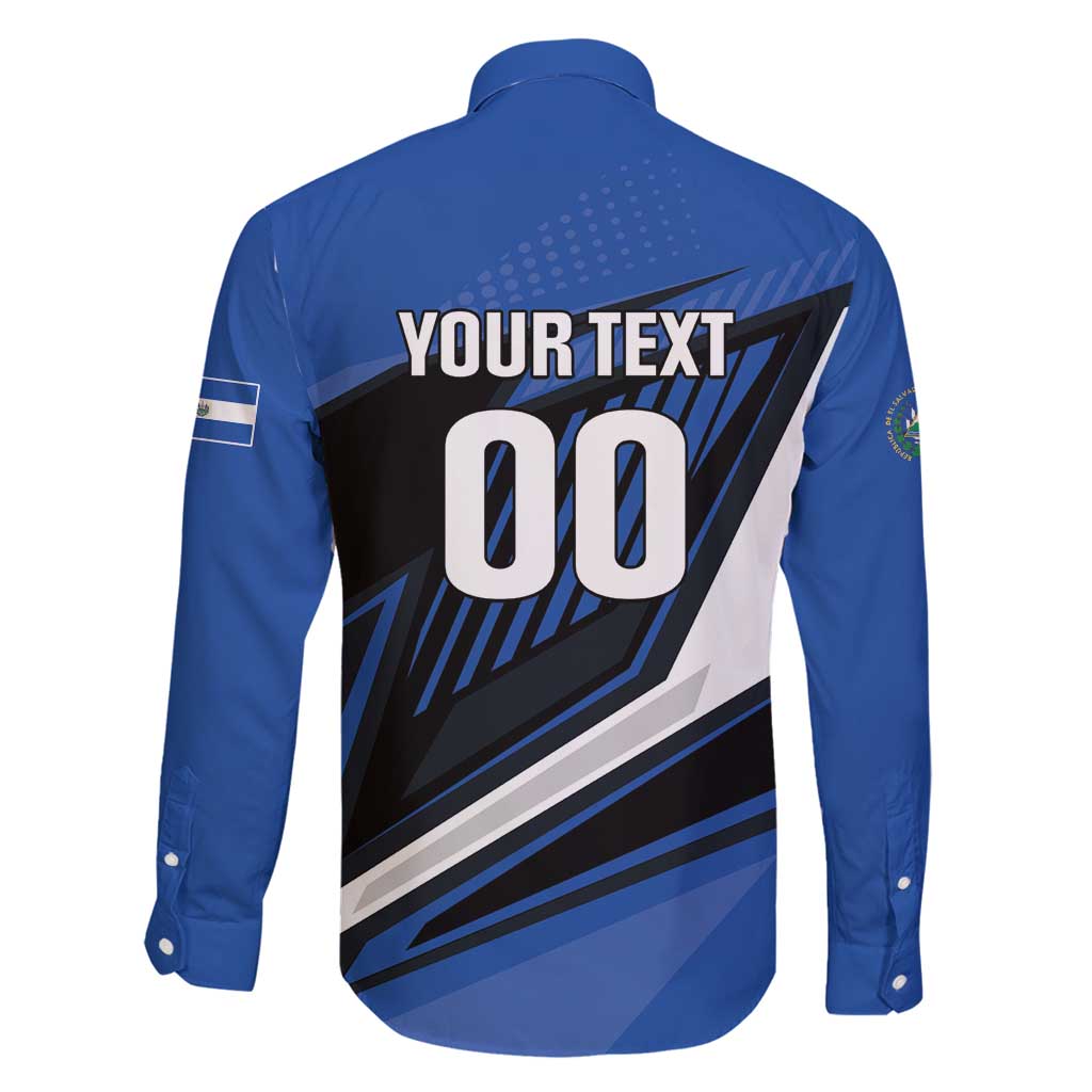 Custom El Salvador Rugby Family Matching Long Sleeve Bodycon Dress and Hawaiian Shirt Los Torogoces Go Champions