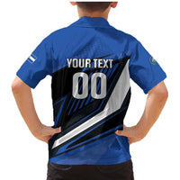 Custom El Salvador Rugby Family Matching Mermaid Dress and Hawaiian Shirt Los Torogoces Go Champions