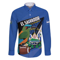 Custom El Salvador Rugby Family Matching Puletasi and Hawaiian Shirt Los Torogoces Go Champions