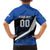 Custom El Salvador Rugby Family Matching Short Sleeve Bodycon Dress and Hawaiian Shirt Los Torogoces Go Champions
