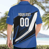 Custom El Salvador Rugby Hawaiian Shirt Los Torogoces Go Champions