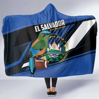 El Salvador Rugby Hooded Blanket Los Torogoces Go Champions